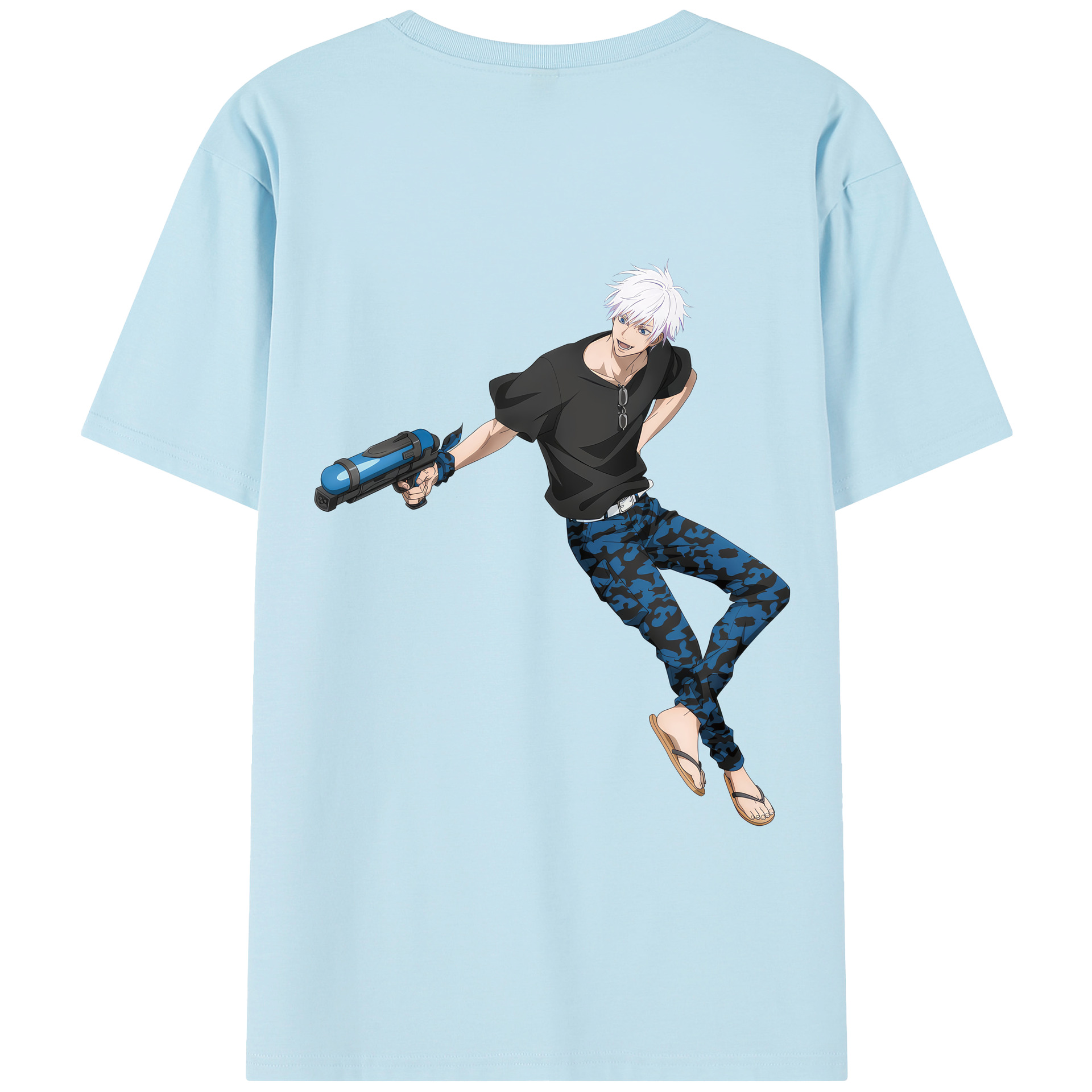 （画像用） 呪術廻戦 Jujutsu Kaisen 綿100％半袖Tシャツ（背面プリント）